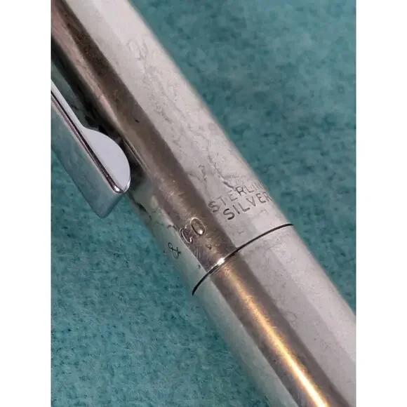 Tiffany and Co. Sterling Silver 925 Pen with Dust Bag Felt Tip - Picture 3 of 6
